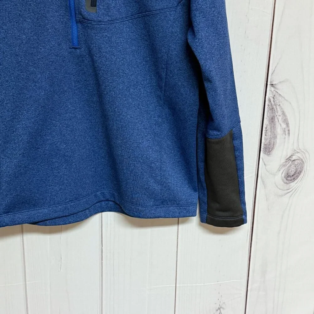 The North‎ Face Men’s Canyonlands 1/2-Zip Jacket M Blue Heather EUC